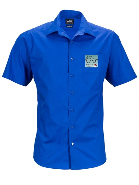 Herren Hemd Kurzarm, inkl. Druck